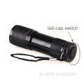 Ultra Violet Purple 395 Nm 9 LED Torch Light